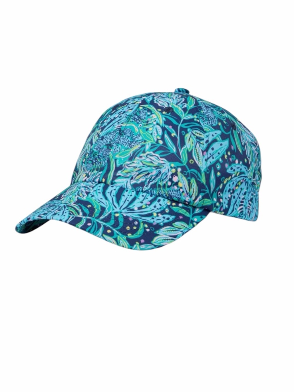 Lilly Pulitzer Catty Purrsonality Run Around Cap NWT - Picture 2 of 6